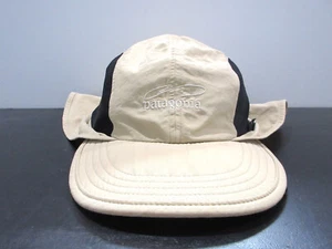 Patagonia Hat Cap Fitted Adult Medium Panel Fisherman Neck Flap Outdoors Mens - Picture 1 of 9