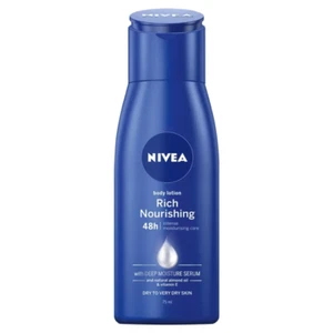 Nivea Rich Nourishing Body Lotion 75ml, - Picture 1 of 3