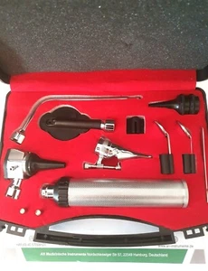 HNO Diagnostik-Set,Otoskop-Set,Ophtalmoskop Augen Nasal Kehlkopf Diagnostik Set  - Bild 1 von 7