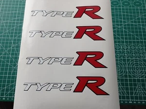 Honda Type R decals. Set Of 2. - Picture 1 of 8