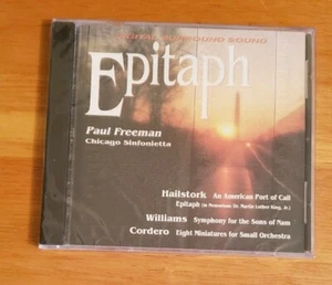 Epitaph Paul Freeman Chicago Sinfonietta Classical Symphony 1995 CD New - Foto 1 di 2