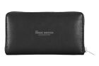 Unisex Real Leather Hand Bag Clutch Black Phone Wallet RFID Card Holder Purse