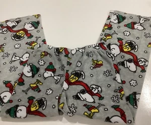 Snoopy Woodstock pajama Lounge pants Gray youth kids Size 8 NEW - Picture 1 of 4
