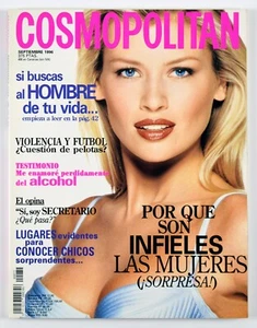 COSMOPOLITAN Spain Magazine September 1996 - DANIELA PESTOVA - Picture 1 of 4