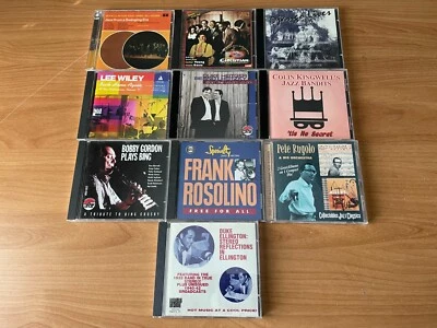 LOT OF 12  JAZZ  CDs/BUCK CLAYTON-EARL HINES/LESTER YOUNG/LEE WILEY/BOBBY GORDON Foto 1 de 4