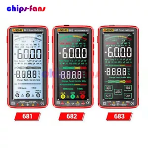 ANENG 683/682/681 Smart Digital Multimeter AC/DC Capacitance Meter Diode Tester - Picture 1 of 30