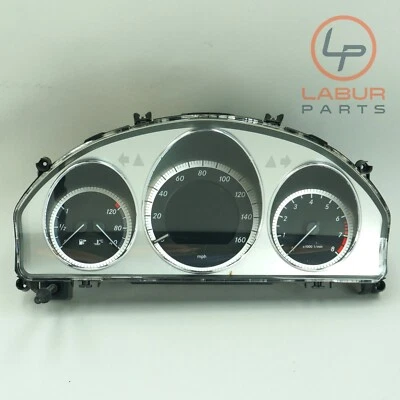 Cuadro de instrumentos velocímetro mercedes clase c w204 08-11 calibre c1111 Foto 1 de 4