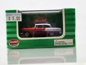 1955 Chevy Bel Air 1:87 Scale Model Power Minis Model 19237 (Red) - Picture 1 of 7