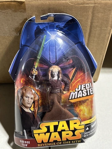 Star Wars Saesee Tiin Jedi Master # 30 Revenge Of The Sith NEW SEALED CARD Cover