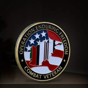 Moneda Desafío Libertad Duradera Operación - Excelente Regalo - Imagen 1 de 3