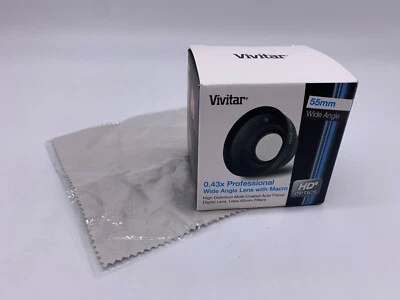 Vivitar 55mm 0.43x Professional Wide Angle Lens With HD4 Digital Optics - Image 1 of 4