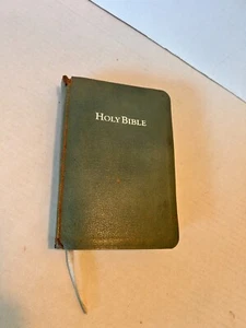 Thomas Nelson 750WB NKJV Blue Leather Bible 1983 Reference Red Letter Ed. - Picture 1 of 13