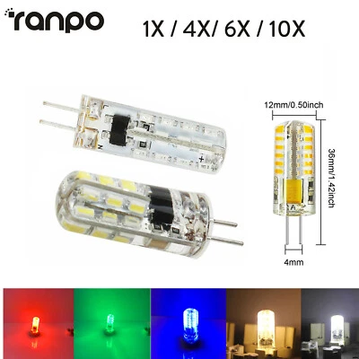 3w 5w Mini G4 Led Light Bulbs Lamps Decorative Chandelier Bombillas Lamp 24leds - Image 1 of 4