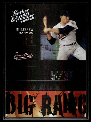 2005 Leather and Lumber Big Bang Silver #14 Harmon Killebrew 005/200 - Image 1 of 2
