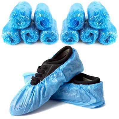 300 Copriscarpe Monouso, Calzari Monouso Usa e Getta Impermeabile - Immagine 1 di 4