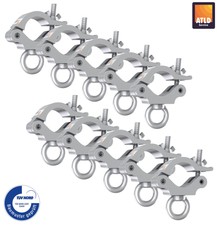 10er Set GLOBAL TRUSS Half Coupler / Trussaufnehmer mit Ringöse 48-51mm bis 200k