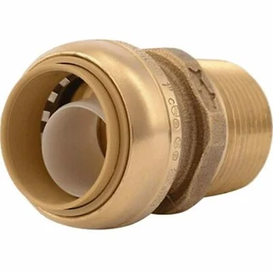 2 - SharkBite U140LFA 1" x 1" MNPT Push-To-Connect Male Adapter - Picture 1 of 7