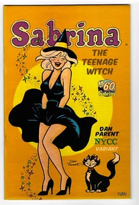 Sabrina Annual Spectaculer 2024 #1 Dan Parent  NYCC Foil Variant VF - Picture 1 of 4