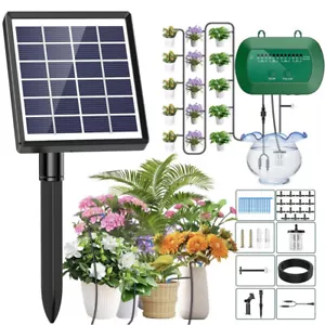 Solar Automatische Bewässerungssystem für Garten, Balkon,Greenhouse Pflanzen - Bild 1 von 20