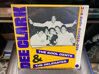 Dee Clark His Best Recordings LP Solid Smoke 1984 EX in SHRINK  Foto 1 de 2