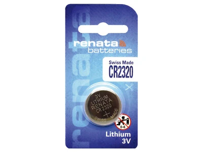 Renata CR2320 3V Pila Batteria Cell Coin replace CR BR DL ECR KCR LM ML 2320
