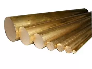 Tondo in ottone CZ121 - 1/2" (12,7 mm) x 300 mm - Foto 1 di 1
