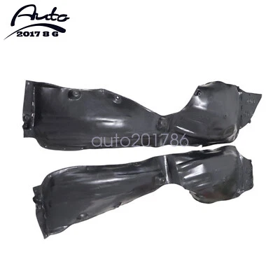 Par de guardabarros delantero izquierdo + derecho negro para Kia Sedona 2015-2021 3,3 L Foto 1 de 4