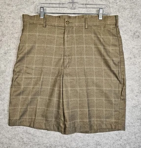 Pantalones Cortos de Golf Para Hombre Cintura Talla 36 Pro Tour Active Wear Dorado Cuadros Nuevos Sin Etiquetas. - Imagen 1 de 5