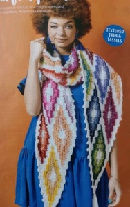 Diamond Scarf, Crochet Pattern - Picture 1 of 8