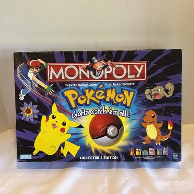 Vintage Pokemon Monopoly 1999 Collector's Edition BOX ONLY VGUC - Image 1 of 4