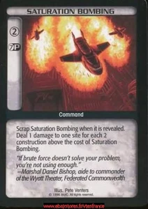 Saturation Bombing [Limited] ENG Battletech TCG - Imagen 1 de 2