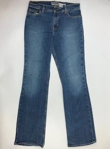 OLD NAVY Jeans Womens Size 10Long Stretch Boot Cut Just Below Waist Lt Med Wash - Picture 1 of 9