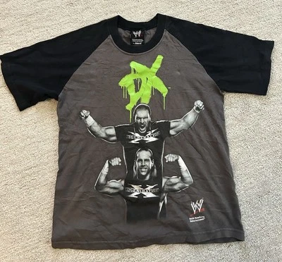 Camisa Y2k 2007 DX WWE Juvenil M/L Shawn Michaels Triple H Foto 1 de 4