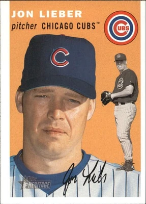 2003 Topps Heritage #76 Jon Lieber NM-MT Cubs - Image 1 of 2
