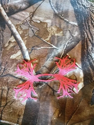 Women's Under Armour Camo Realtree Full Zipper Hoodie XL 1X Hunting Jacket Pink - Image 1 of 4