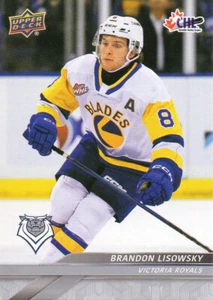 2024/25 Upper Deck CHL (#056) - BRANDON LISOWSKY - Picture 1 of 2
