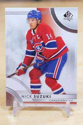 2023-24 SP Authentic - #28 Nick Suzuki - Image 1 of 2