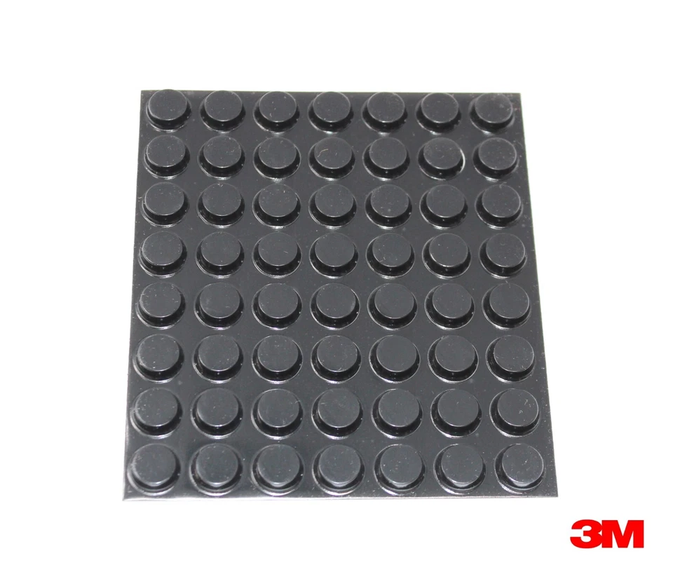 3M Bumpon SJ5012 Black Blister pack ( 56 bumpons ) - Image 1 of 1