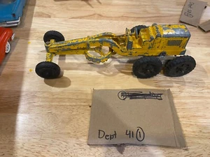 Vintage Hubley 481 Kiddie Toy Die Cast Metal Road Grader - Picture 1 of 9