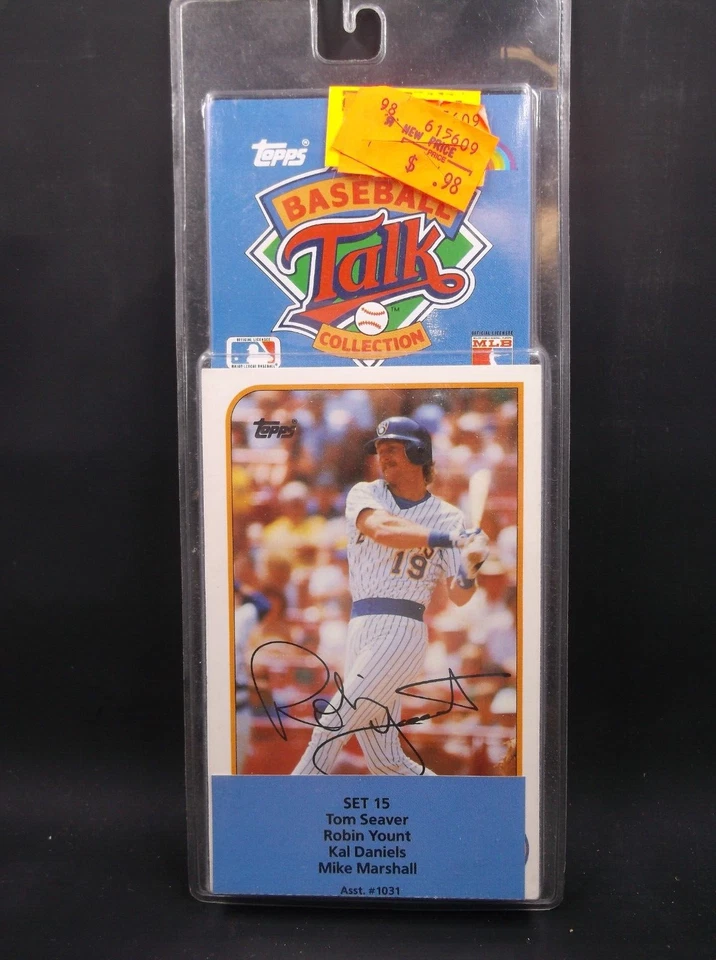1989 Topps Baseball Talk Collection Set #15 NIP - Image 1 of 1