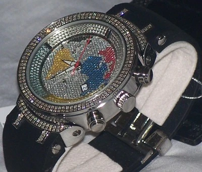 New Authentic JOJO Joe Rodeo Master Men's Watch - JJM6 Aprx Diamond (2.20 CT)  - Image 1 of 4