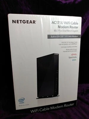 Netgear AC1750 Wifi Cable Modem Router New  - Image 1 of 3