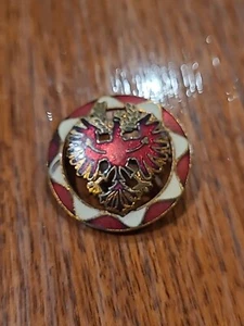 Vintage Austrian Tirol Tyrol Tyrolean Enamel Eagle Lapel Pin - Picture 1 of 4