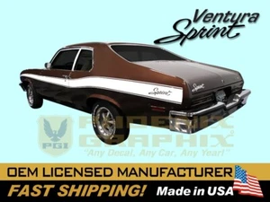 1971 1972 Pontiac Ventura Sprint Stripe Decals Graphics Kit COMPLETE! - Picture 1 of 1