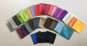 Men's Pocket Square/Handkerchief In Satin For Formal Events/Weddings/Balls - Picture 1 of 34