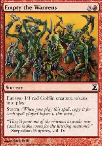 EMPTY THE WARRENS Time Spiral MTG Magic the Gathering Cards DJMagic - Image 1 of 1