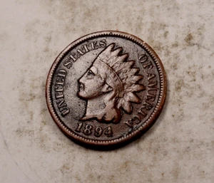 Centavo cabeza india 1894 * muy fino en estado bastante bueno * XI476 - Imagen 1 de 2
