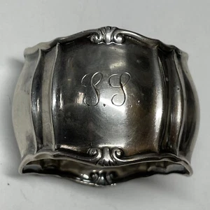 Antique Germany 800 Silver Hanseatische Silberwarenfabrik Bremen, Napkin Ring. - Picture 1 of 10