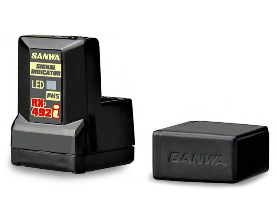 Sanwa RX-492i Empfänger mit eingebaute Antenne SAN107A41386A M17, MT-5,  - Bild 1 von 1