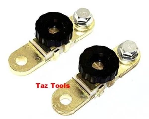 2 pcs Battery Link Terminal Quick Cut-off Disconnect Kill Shut Switch Side Post - Picture 1 of 3